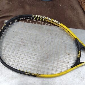 Wilson Yellow and Black Tennis Racket